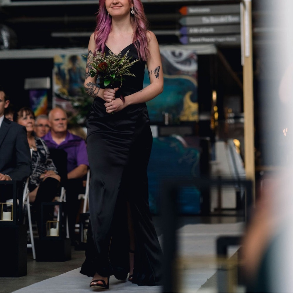 Revelry Rory Satin Dress